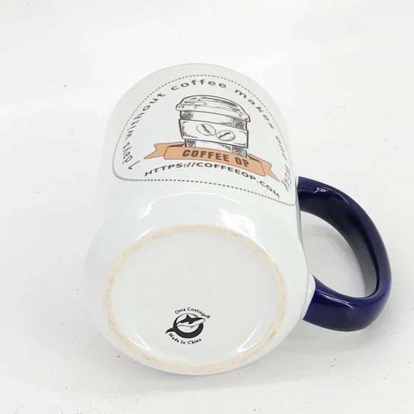 Coffee Op Exquisite 15 oz Coffee Mug Premium Porcelain + Free Gourmet coffee - Picture 15 of 16